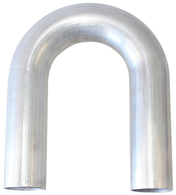 Aeroflow Alum Mandrel 180 Deg 2.75" OD70mm Wall 2.03mm 140mm