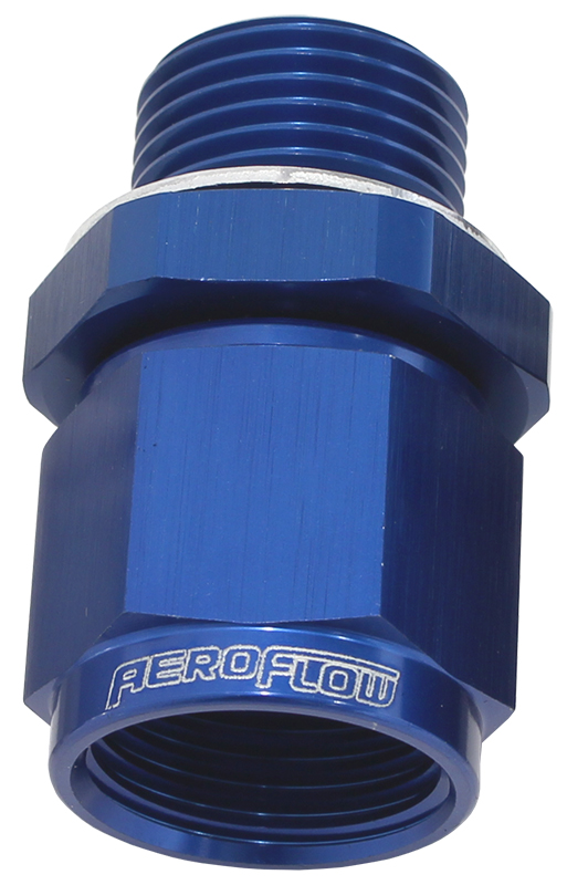 Aeroflow M18 X 1.5 To -8 Female Swivel Blue Washer Seal