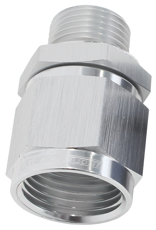 Aeroflow M18 X 1.5 To -8 Female Swivel Silver Washer Seal