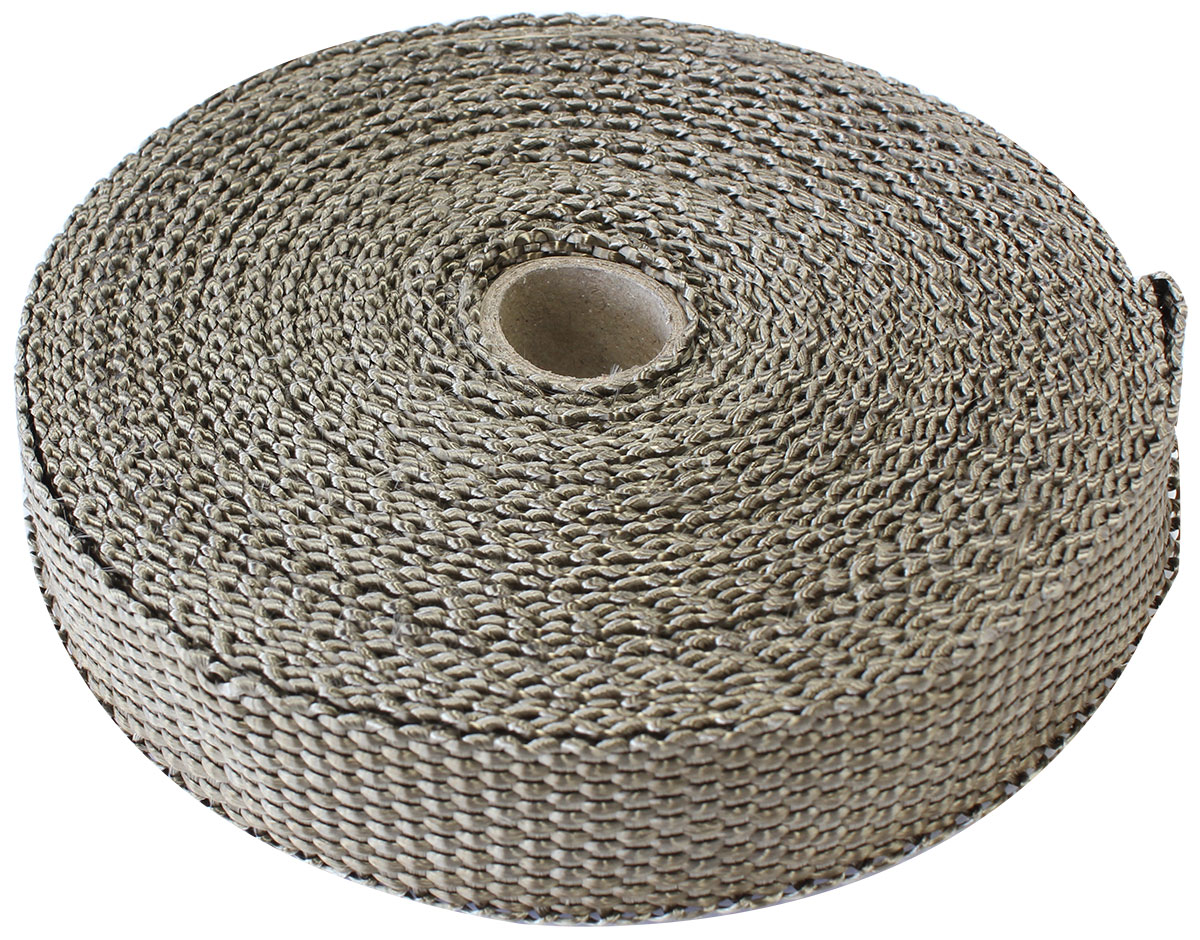 Aeroflow Exhaust Insulation Wrap1"X50Ft50 Foot Titanium Roll
