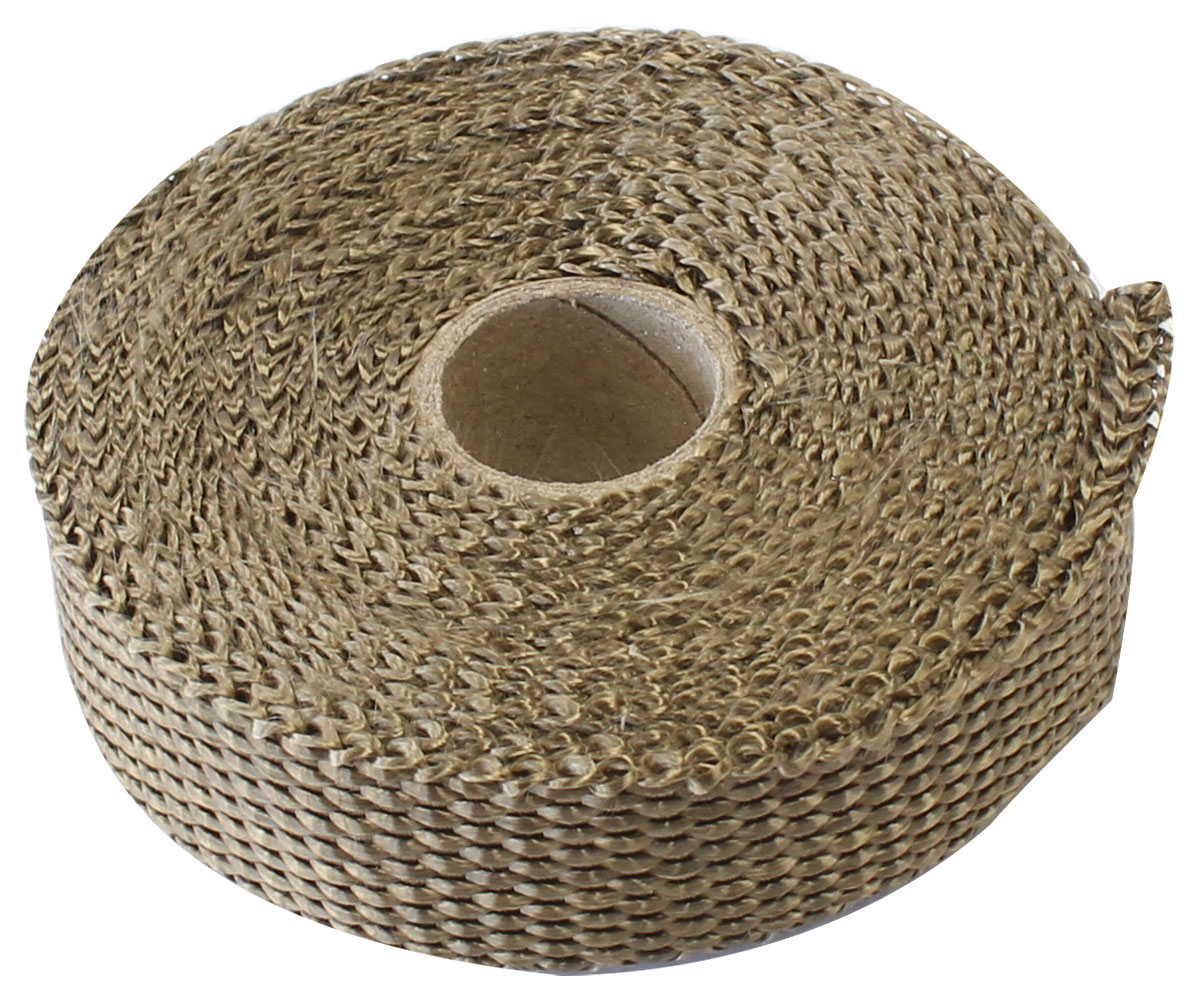 Aeroflow Exhaust Insulation Wrap1"X15Ft15 Foot Titanium Roll