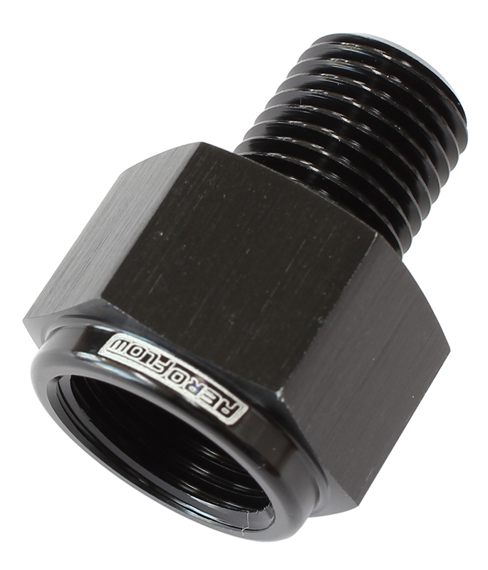 Aeroflow NPT Pipe Expander, Black 1/4" NPT Male, 3/8" NPT Female