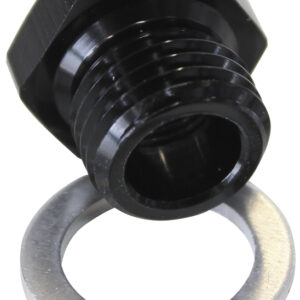 Aeroflow M18X1.5 Pipe Reducer To F/Male1/8" NPT Black