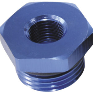 Aeroflow -10ORB Port Reducer To 1/8 NPTblue Male To Female