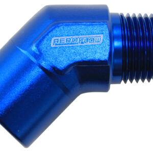 Aeroflow 45 Deg Female - Male Elbow 3/8 NPT