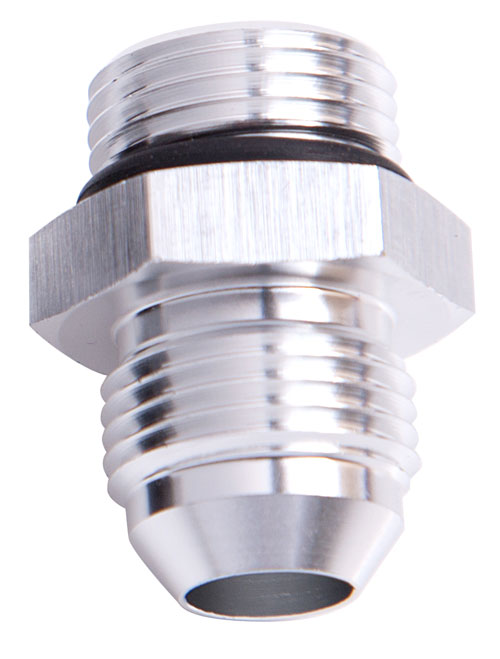 Aeroflow -4 AN To -10 ORB Straight Silver Male To Male