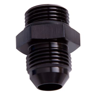 Aeroflow -6 AN To -8 ORB Straight Black Male To Male 25PK