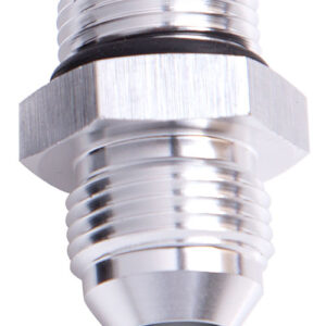 Aeroflow -6 AN To -6 ORB Straight Silver Male To Male