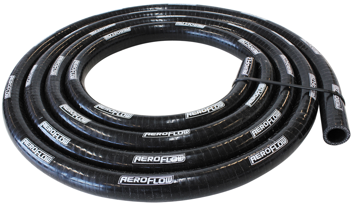 Aeroflow Silicone Heater Hose Black ID5/8" 16mm, 13 Foot Length 4M Long AF 9251-062-13