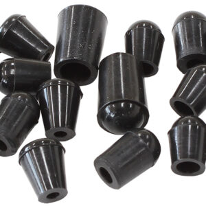 Aeroflow Vac Blank Off Plugs (16) Blacksilicone Blank Off Caps X 16