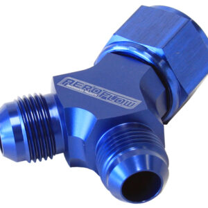 Aeroflow Y Piece -12 Swivel Nut 2X-10ANblue