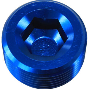 Aeroflow NPT Plug 1/8" Blue 1/8" NPT