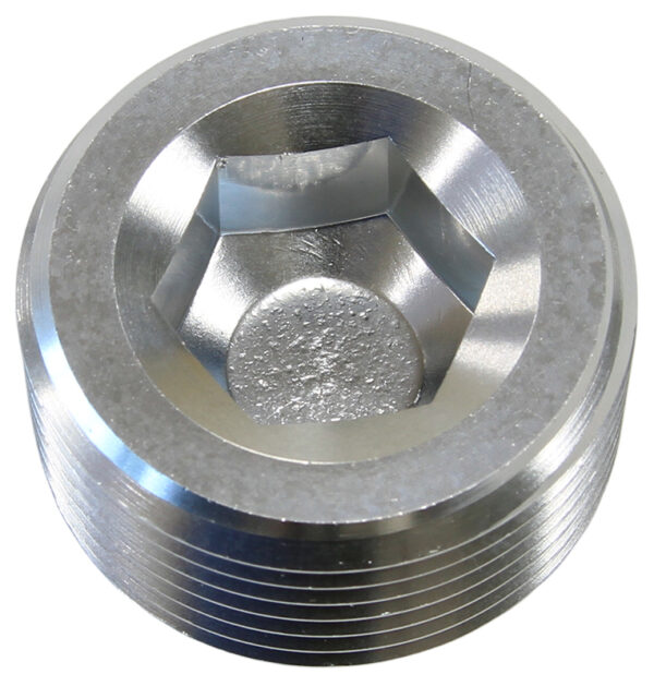 Aeroflow NPT Plug 1/8 Silver 1/8" NPT