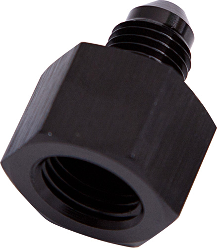 Aeroflow Female Reducer -12AN To -10AN Black Reducer Female To Male