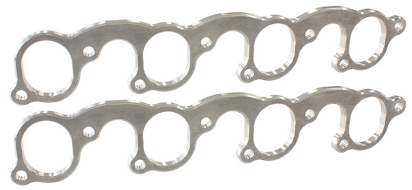 Aeroflow Ford 302-351C Header Flanges 2" Oval Port Edelbrock Pair