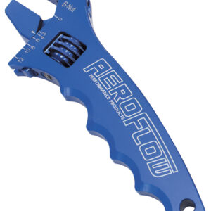 Aeroflow Adjustable Wrench Grip Spannerblue -3AN To -12AN