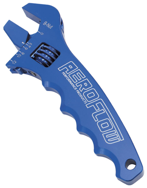 Aeroflow Adjustable Wrench Grip Spannerblue -3AN To -12AN