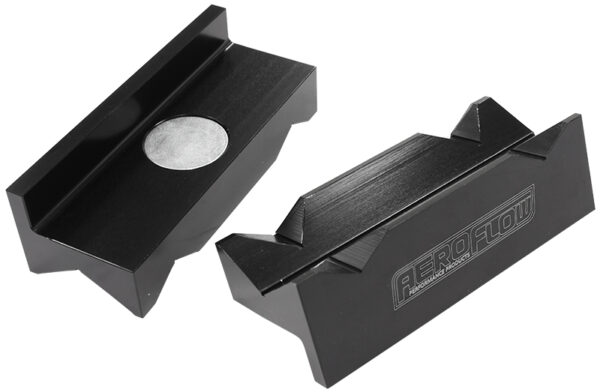 Aeroflow Billet Vice Soft Jaws Alloy -12AN & -20AN Hard ANodised