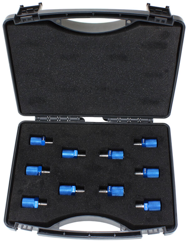 Aeroflow Metric Thread Gauge Carry Kit Female And Male Gauge