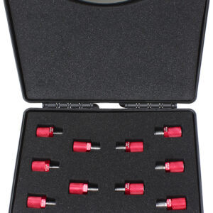 Aeroflow Imperial Thread Gauge Carry Kit Female And Male Gauge