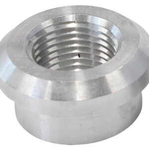 Aeroflow Female Weld On Bung, 1/4" NPT Thread, Aluminium