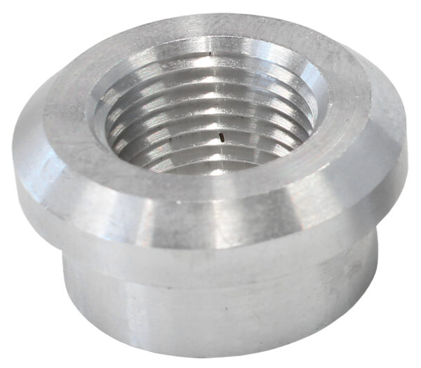 Aeroflow Female Weld On Bung, 1/4" NPT Thread, Aluminium