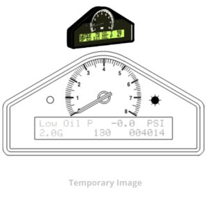 AUTOMETER Street Dash Display, 8K RPM/MPH/Oilp/Oilt/Wtmp/Volt, Pro-Comp