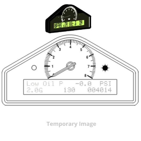 AUTOMETER Street Dash Display, 8K RPM/MPH/Oilp/Oilt/Wtmp/Volt, Pro-Comp