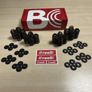 BRIAN CROWER 16 x Dual Valve Springs, Seats & Steel Retainers, Honda K 20 A, K 20 Z and K 24 Engines, HIGH LIFT