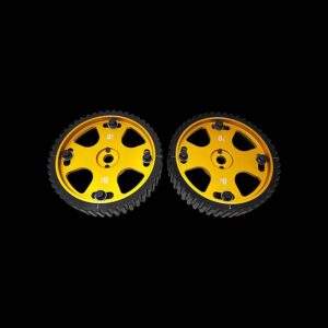 BRIAN CROWER Adjustable Cam Gears Gold Anodise (Mitsubishi 4G63/Evo Viii) - Pair