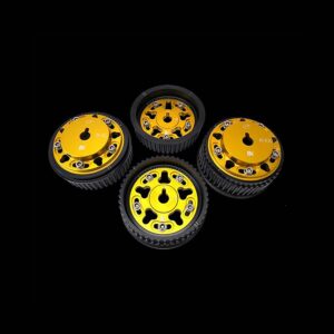 BRIAN CROWER Adjustable Cam Gears Gold (Subaru EJ205 - Wrx / EJ257 - Sti) - Set/4