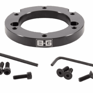 BROWN & GEESON 15mm Steering Wheel Eccentric Spacer 6X70 PCD - 10mm Offset (With Screws)