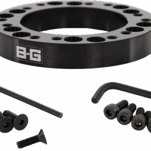BROWN & GEESON 12.5mm Steering Wheel Spacer-Adaptor 6x70 / 6x74 PCD (With Screws)