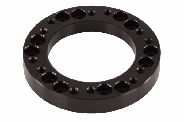 BROWN & GEESON 12.5mm Steering Wheel Spacer-Adaptor 6x70 / 6x74 PCD (With Screws) - Image 2