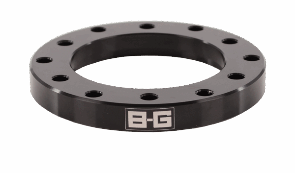 BROWN & GEESON 10mm Steering Wheel Spacer 6x70 / 6x74 PCD (With Screws)