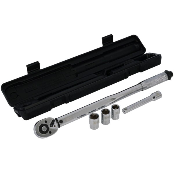 BROWN & GEESON 1/2" Drive Adjustable Torque Wrench Set (28Nm-210Nm) - Image 2