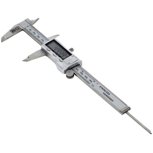 BROWN & GEESON Stainless Steel 150mm Digital Caliper/Vernier With Case - Image 2
