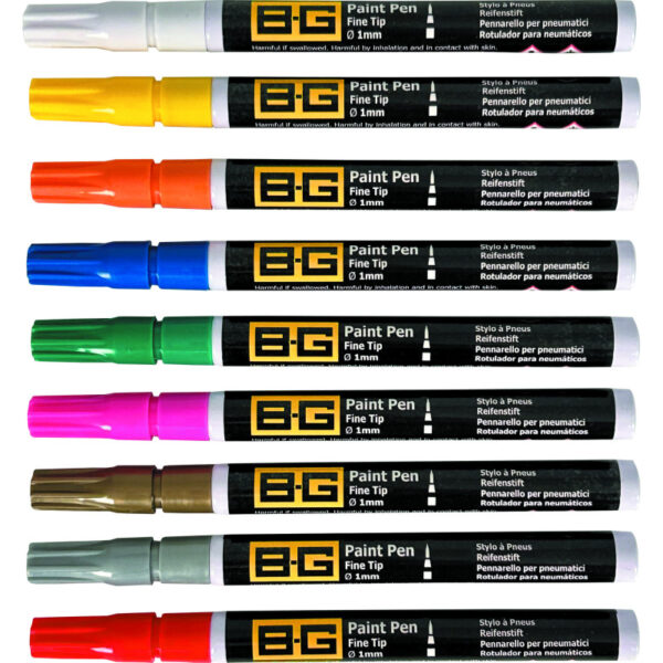 BROWN & GEESON ⌀1mm Fine Tip Paint Pen, 3ml White