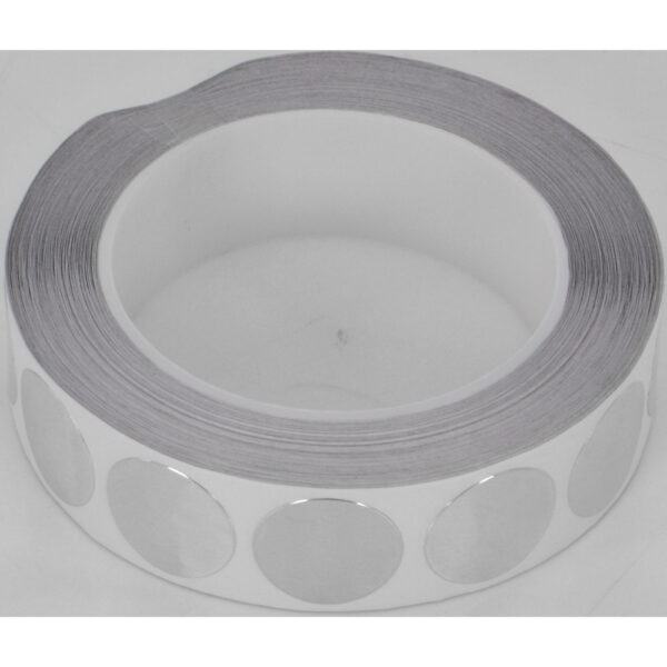 BROWN & GEESON Aluminium Foil Discs - 25mm - 1000 Discs Per Roll