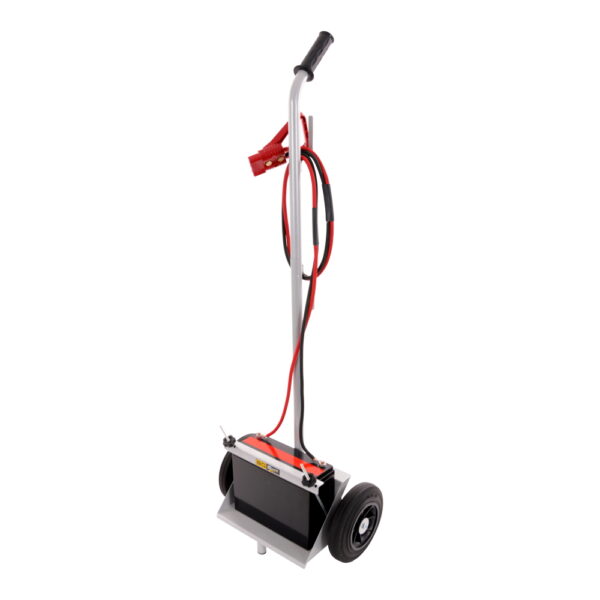 BROWN & GEESON Battery Trolley No Tray - Grey Powder Coated