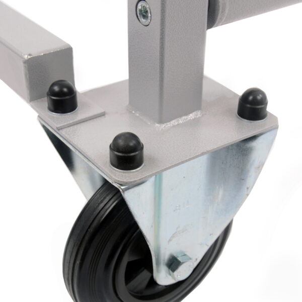 BROWN & GEESON Wheel & Tyre Trolley 1600mm - Powder Coated - Standard Wheels - Image 3