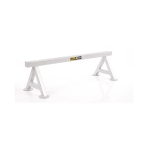 BROWN & GEESON Small 6" Grey Chassis Stands (Pair) - Powder Coated