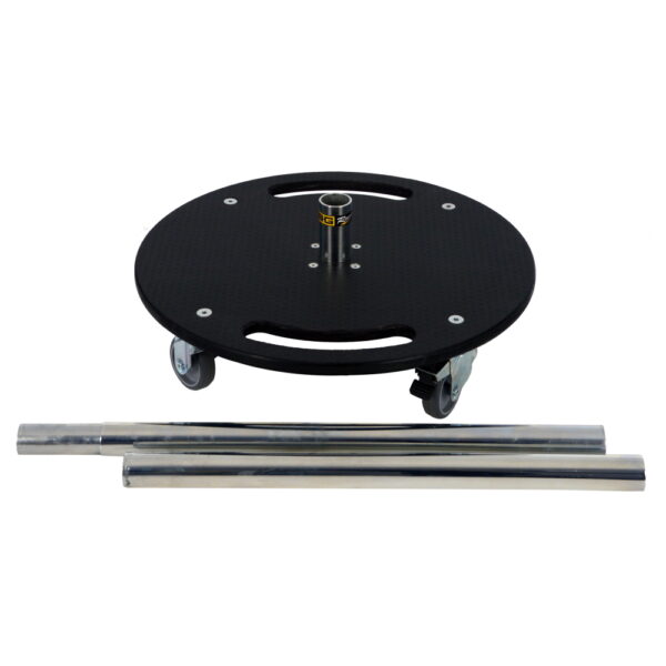 BROWN & GEESON Wheel & Tyre Dolly With Pole - 660mm Diameter - Image 2