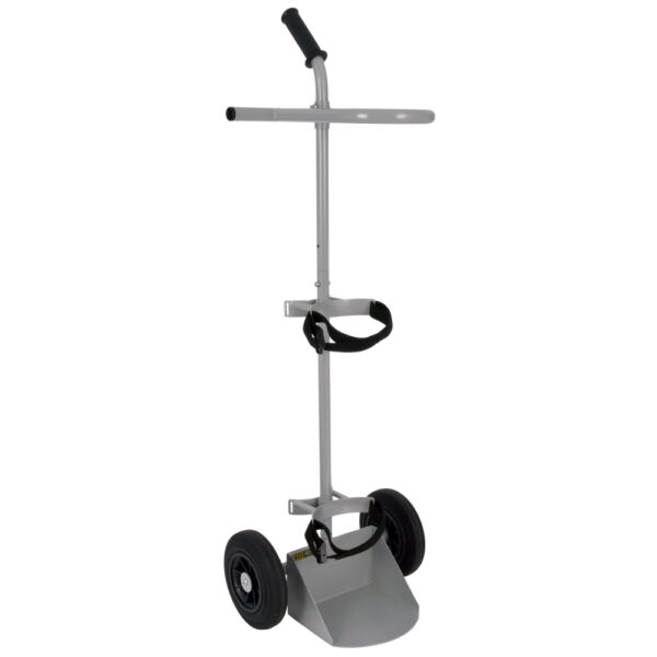 BROWN & GEESON Single Air/Gas Bottle Trolley - Powder Coated