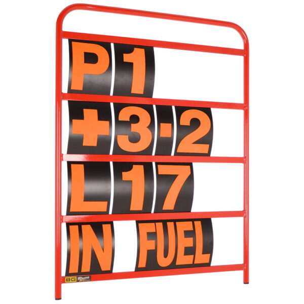 BROWN & GEESON Standard Red Aluminium Pit Board - Image 2