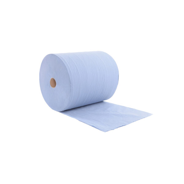 BROWN & GEESON Blue Paper Towel Roll 3 Ply - 35cm X 40cm - 1000 Sheets