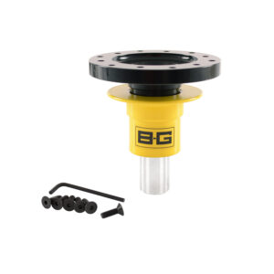 BROWN & GEESON Steering Wheel Racing Quick Release Weld On 6X70/74Mm Pcd -5/8" Shaft