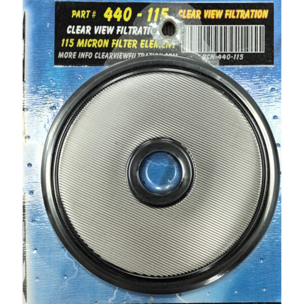 CLEAR VIEW 115 Micron Filter Disc Element for 4" Oil Filters - Image 3