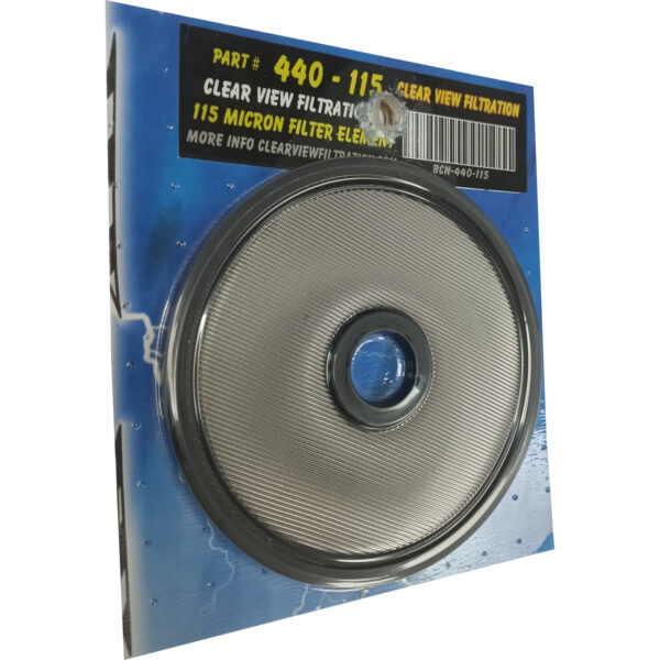 CLEAR VIEW 115 Micron Filter Disc Element for 4" Oil Filters - Image 2