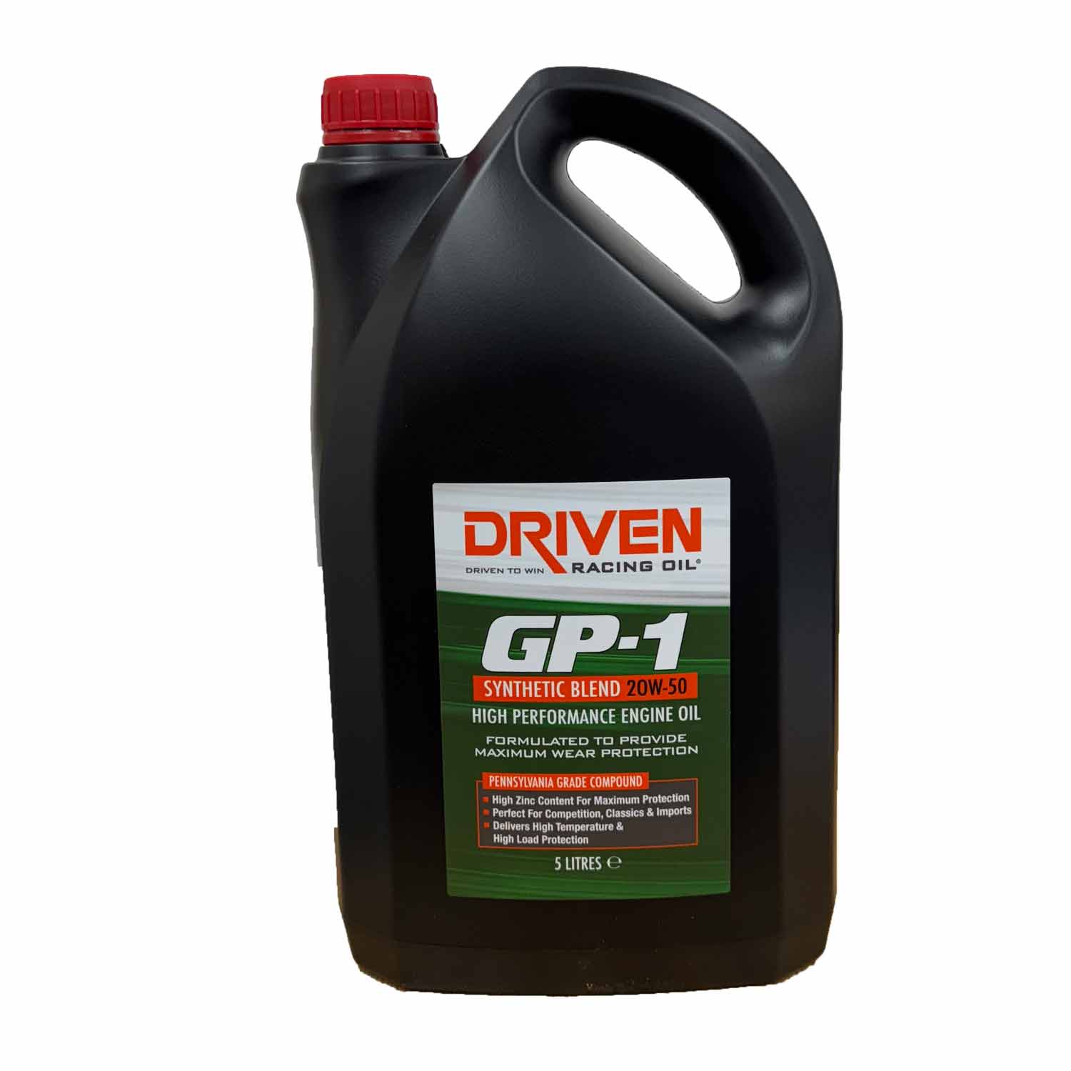 DRIVEN GP1 20W50 Semi Synthetic Race Engine Oil 5 Litres